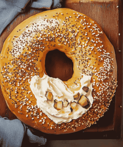 Delicious Bagel Creation Diamond Painting