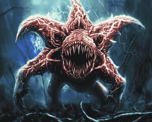 Demogorgon Fantasy Creatures Diamond Painting