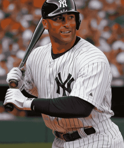 Derek Jeter Baseball Legend Diamond Painting