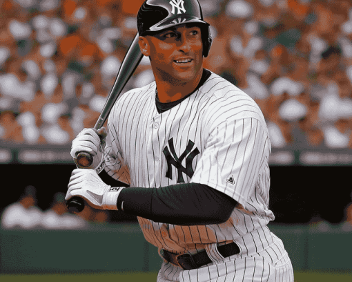 Derek Jeter Baseball Legend Diamond Painting