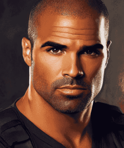 Derek Morgan Celebrity Diamond Painting