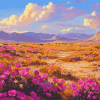 Desert Blossoms Diamond Painting