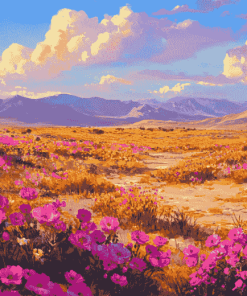 Desert Blossoms Diamond Painting