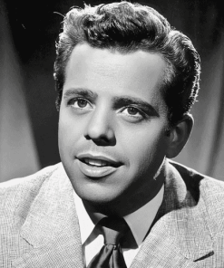 Desi Arnaz Black White Diamond Painting