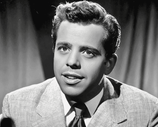 Desi Arnaz Black White Diamond Painting