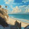 Destin Beach Seascape Diamond Painting