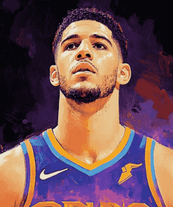 Devin Booker Basketball Star Diamond Painting