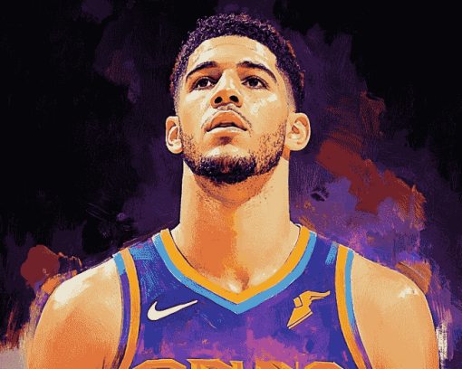 Devin Booker Basketball Star Diamond Painting