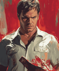 Dexter Morgan Film Diamond Painting