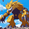 Digimon Leomon Anime Diamond Painting