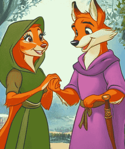 Disney Lady Marian and Robin Hood Diamond Painting