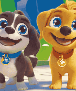 Disney Puppy Dog Pals Adventure Diamond Painting