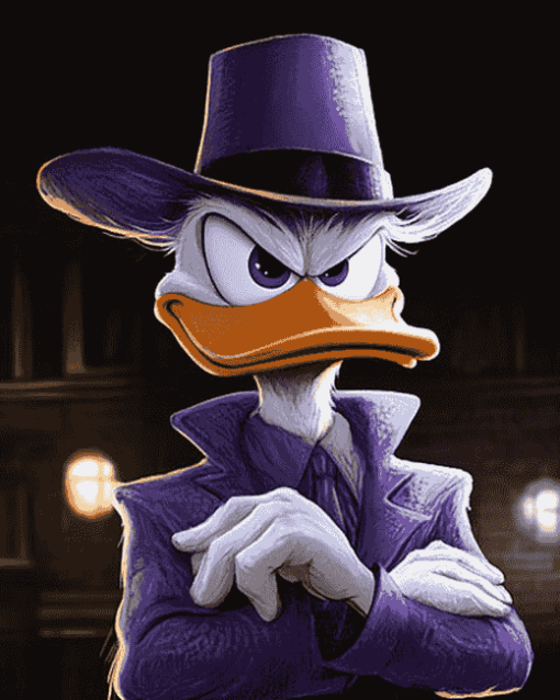 Disney's Darkwing Duck Adventure Diamond Painting