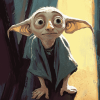 Dobby from Harry Potter Diamond Painting