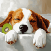 Dog Spa Tranquility Diamond Painting