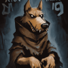 Dogman Animation Diamond Painting