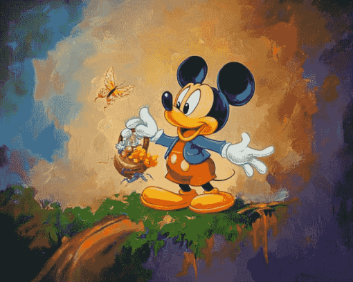 Donald and Daisy Magical Adventure Diamond Painting