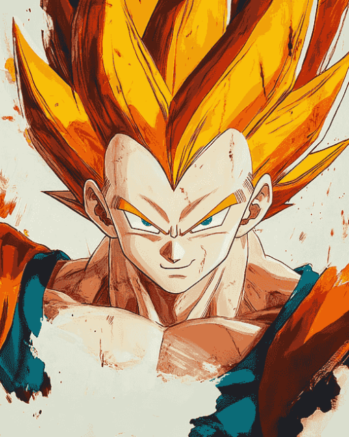 Dragon Ball Z Gogeta Anime Diamond Painting