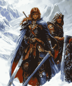 Dragonlance Fantasy Diamond Painting