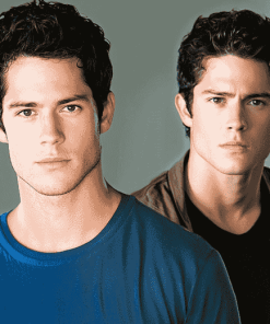 Dylan Obrien & Tyler Posey Movie Diamond Painting