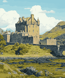 Ecosse Castles Diamond Painting