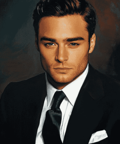 Ed Westwick Celebrity Diamond Painting