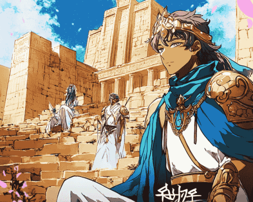 Egyptian Anime Diamond Painting