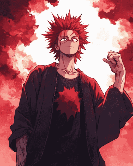 Eijiro Kirishima Anime Diamond Painting