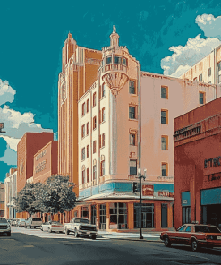 El Paso Cityscape Diamond Painting