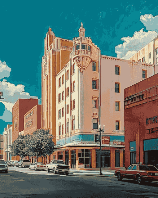 El Paso Cityscape Diamond Painting