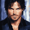 Elegant Ian Somerhalder Diamond Painting