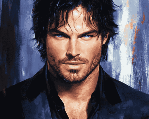 Elegant Ian Somerhalder Diamond Painting