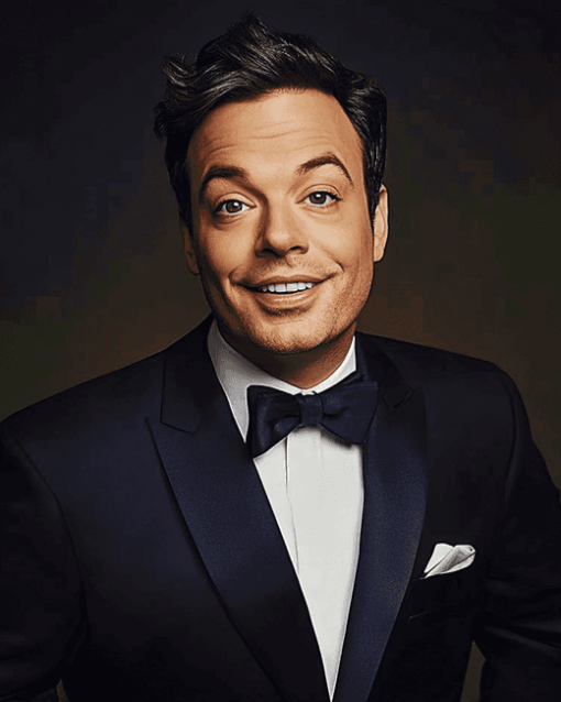 Elegant Jimmy Fallon Diamond Painting