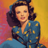 Elegant Judy Garland Diamond Painting