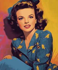 Elegant Judy Garland Diamond Painting