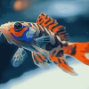 Elegant Koi Fish Diamond Painting