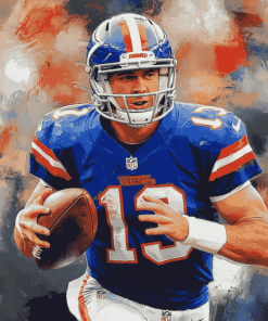 Eli Manning Famous Football Player Diamond Painting