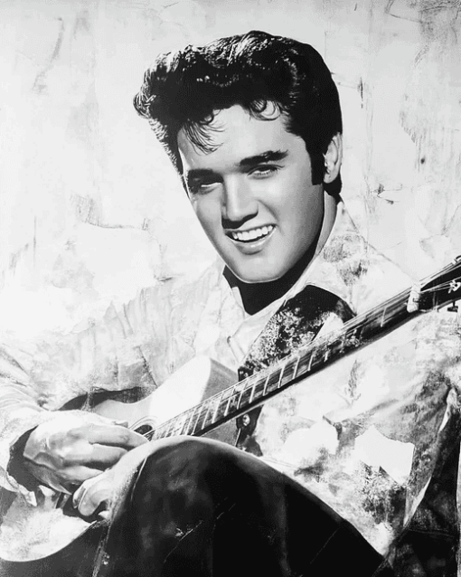 Elvis Monochrome Diamond Painting