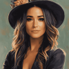 Emmanuelle Chriqui Celebrity Diamond Painting