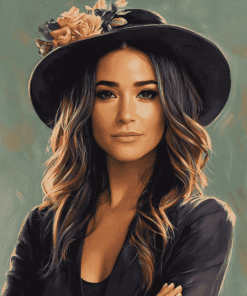 Emmanuelle Chriqui Celebrity Diamond Painting