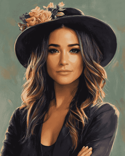 Emmanuelle Chriqui Celebrity Diamond Painting