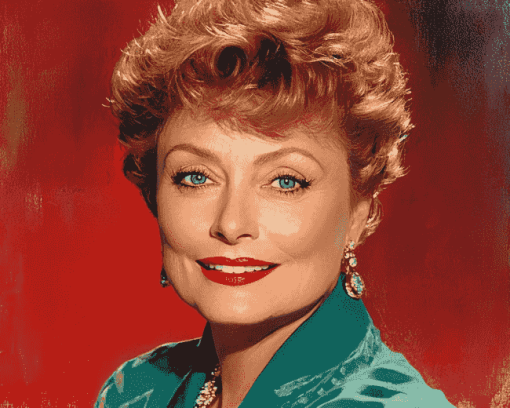 Enchanting Rue McClanahan Diamond Painting