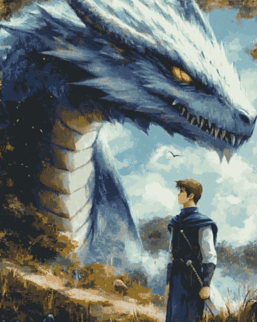 Eragon Anime Fantasy Diamond Painting