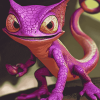 Espio The Chameleon Sonic Diamond Painting