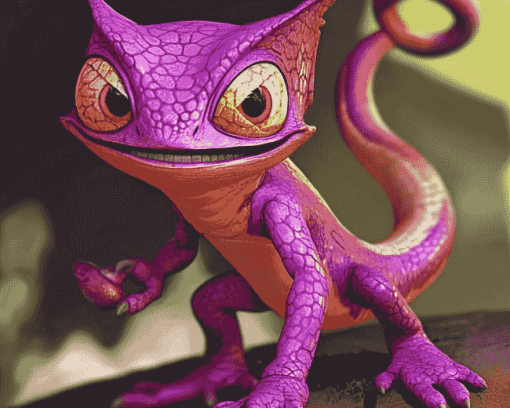 Espio The Chameleon Sonic Diamond Painting