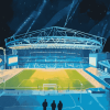 Etihad Stadium Art Diamond Painting