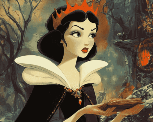 Evil Queen Animation Diamond Painting