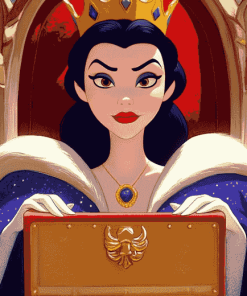 Evil Queen Snow White Diamond Painting