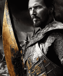 Exodus Gods And Kings Black and White Diamond Painting