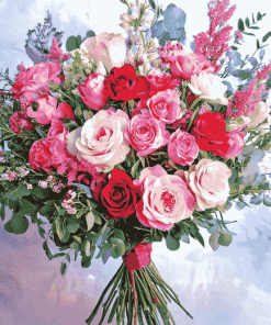 Exquisite Blossoms Bouquet Diamond Painting